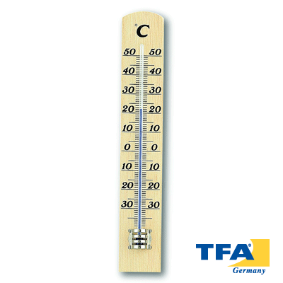 Termometros base madera (uso interior)