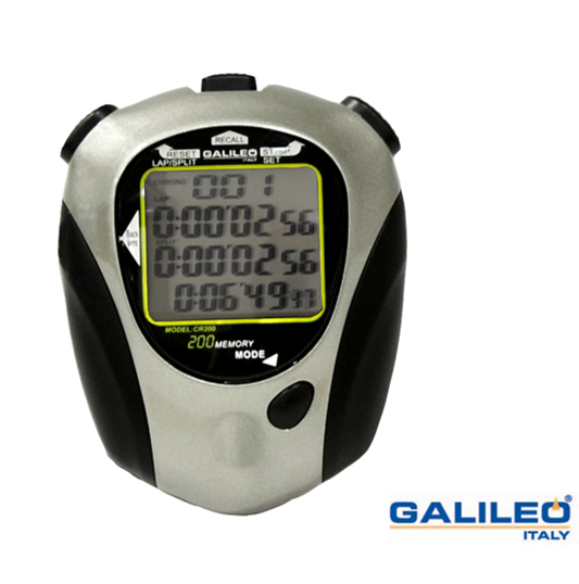 Cronometro digital profesional con registro de 200 memorias CR200